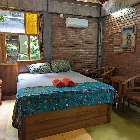 Melati Double Studio With Shady Balcony Upstairs